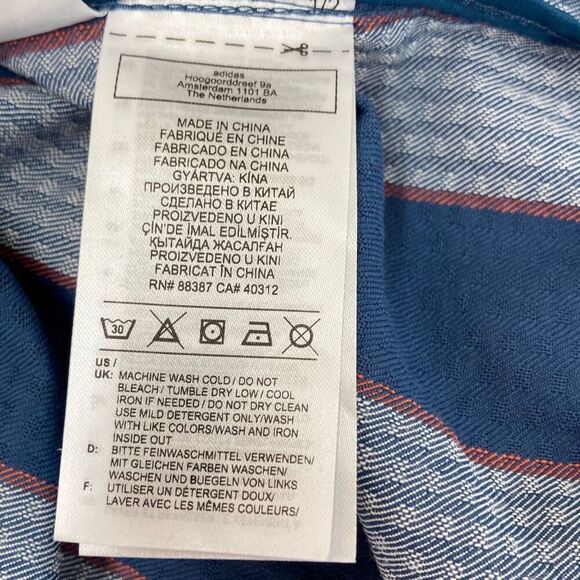 RARE Adidas Zip Up Sample Men’s Size Medium NWOT - Picture 8 of 10